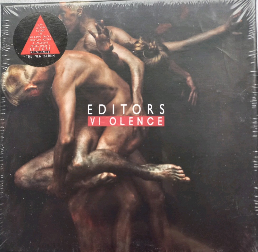 Editors - Violence Limited Edition Box CD New & Sealed w/poster & Fridge magnets