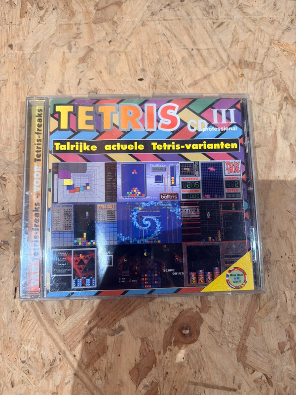 Tetris CD III Professional Pc CD-ROM Game Hemming Gmbh