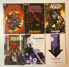 Marvel Avengers Trade Paperback Lotto di 6: Nuovi Avengers, Occhio di Falco, Iron Man