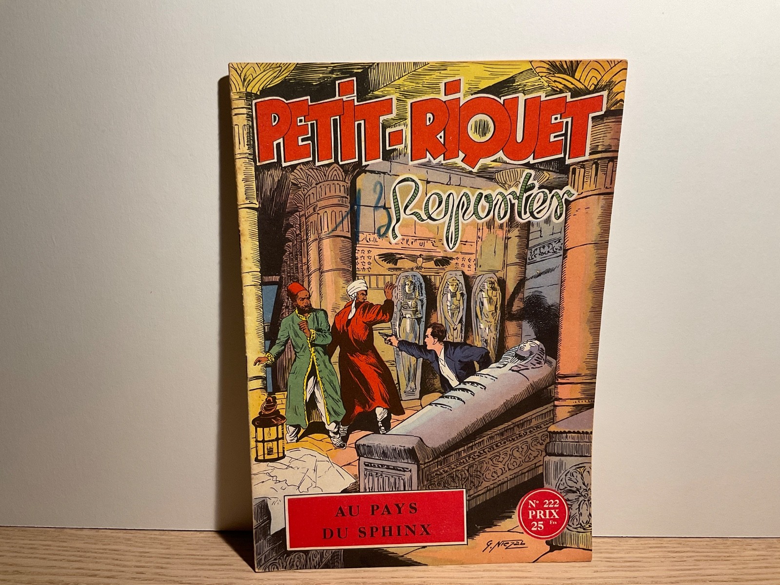 PETIT-RIQUET reporter n°222  NIEZAB. Récit complet 1957