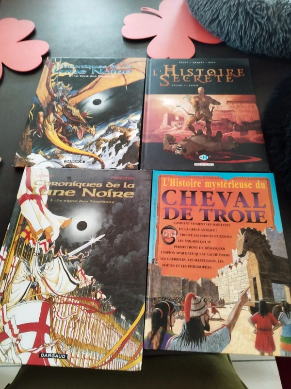Lots de 4 livres