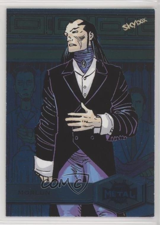 2022 Marvel Metal Universe Spider-Man Turchese Luce FX/50 Morlun #157 aa7