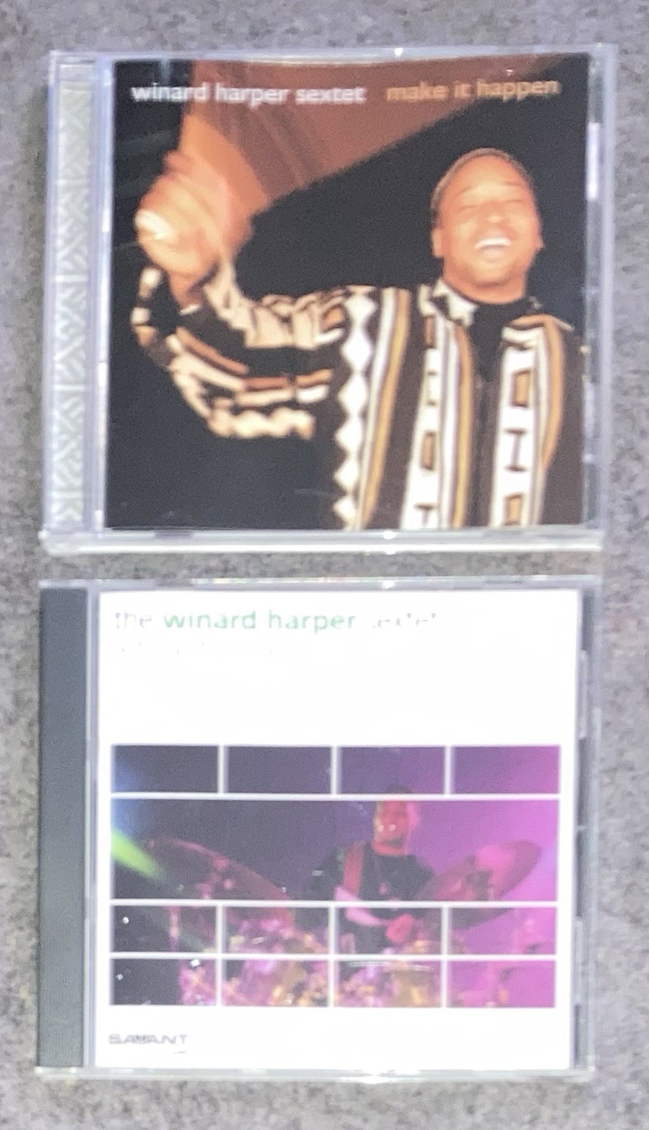 Winard Harper Sextet: make it happen 2006 / a time for the soul 2003 CD Jazz