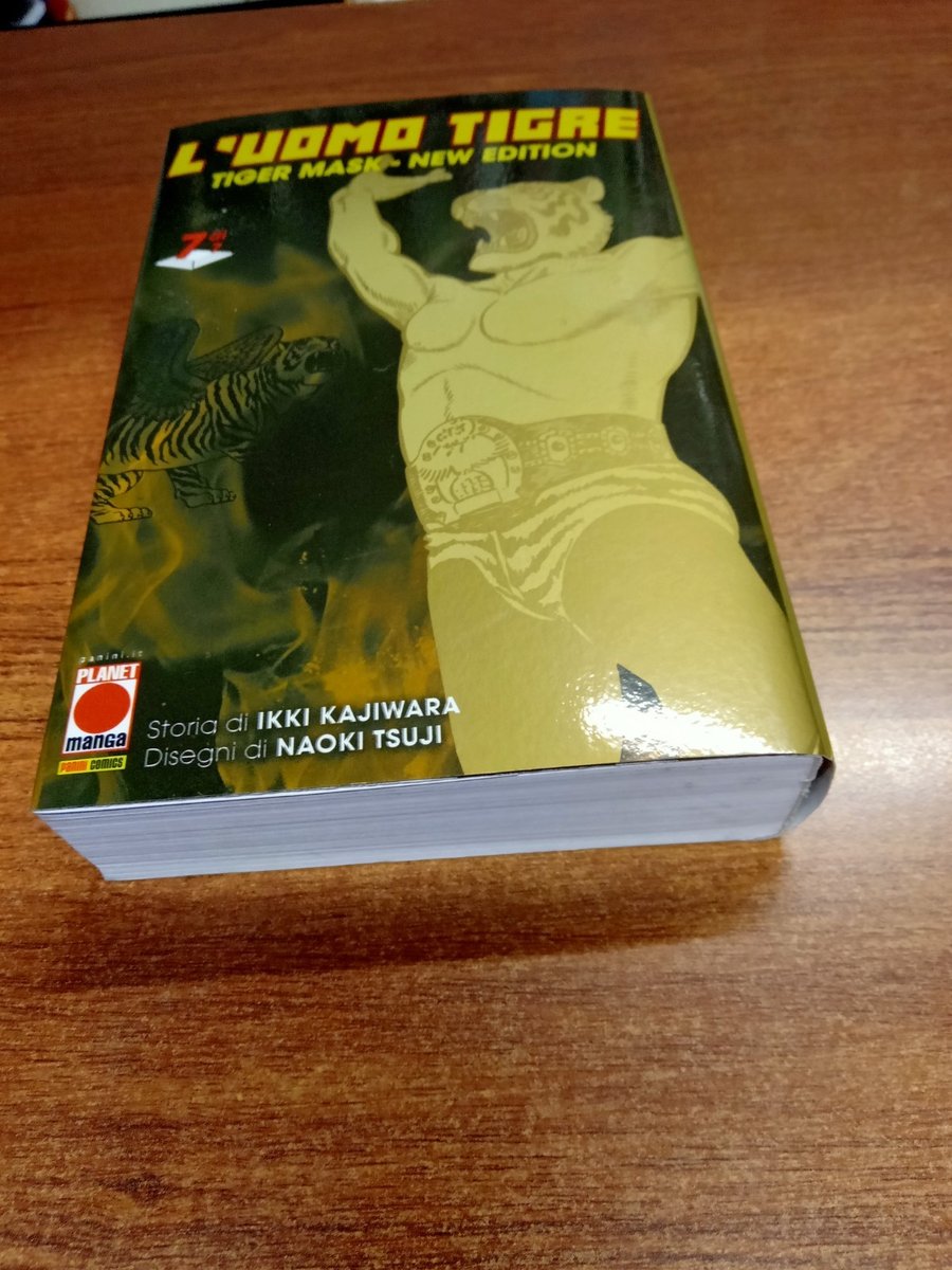 L'UOMO TIGRE TIGER MASK NEW EDITION VOLUME 7  PANINI COMICS    NUOVO