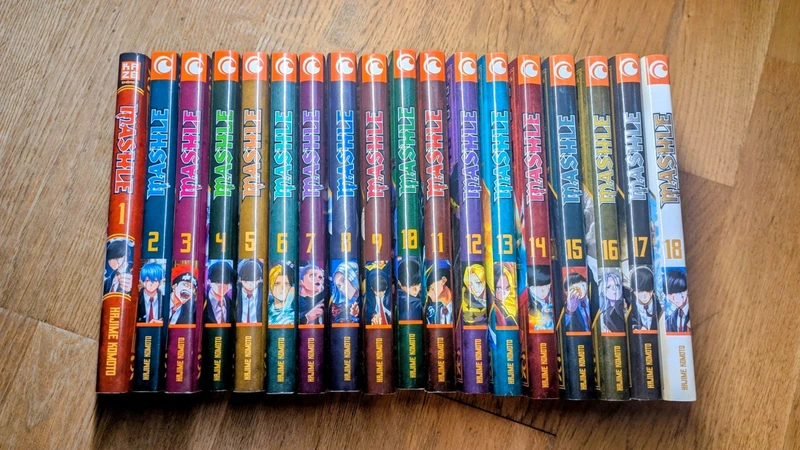 Les 18 premiers mangas Mashle