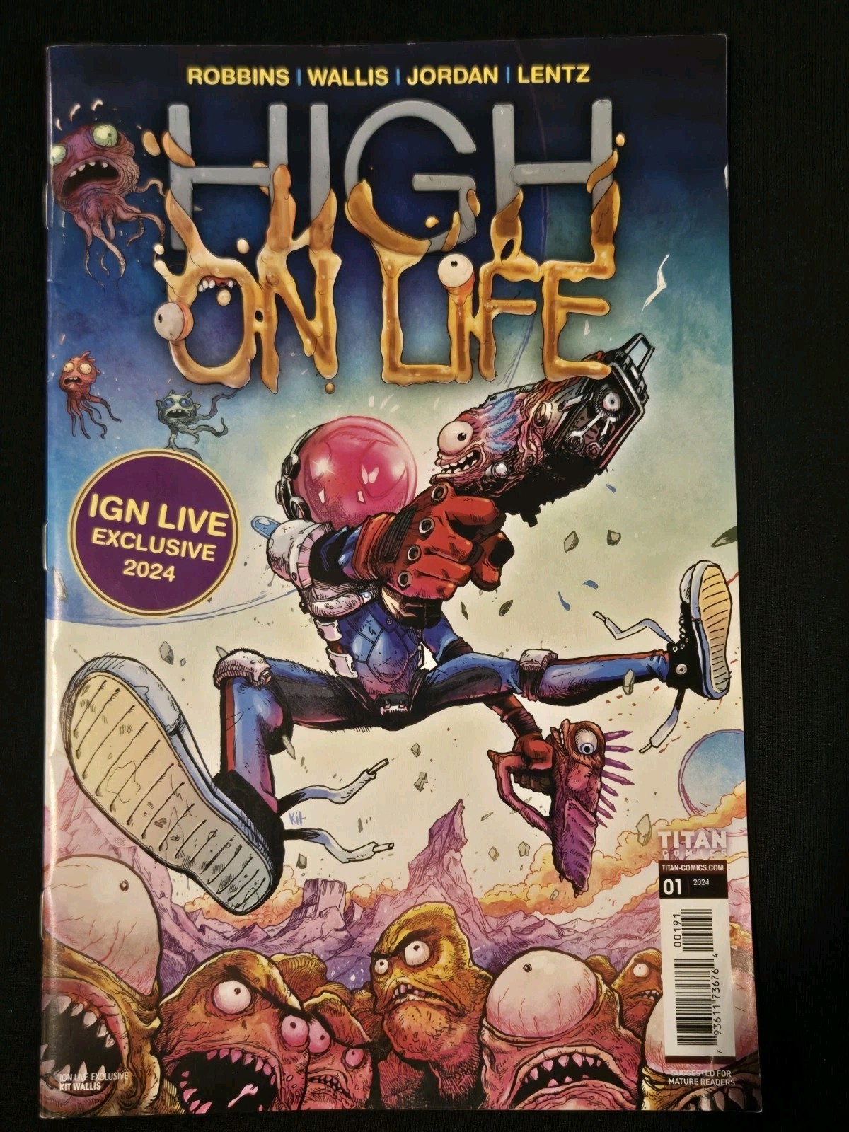 High On Life fumetto #1 IGN variante esclusiva