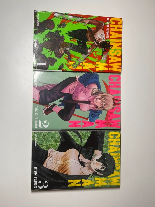 Lot mangas chainsaw man