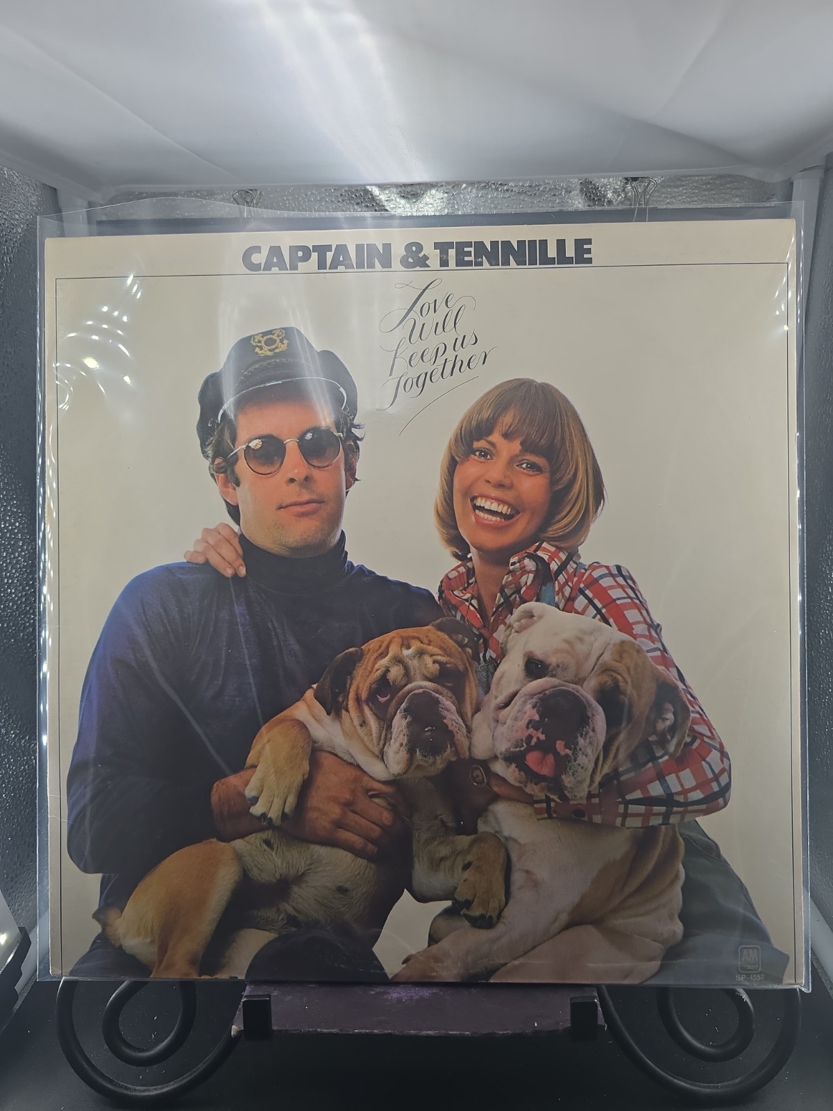 Captain & Tennille Love Will Keep Us Together 1975 LP A&M Monarch Press VG/VG+