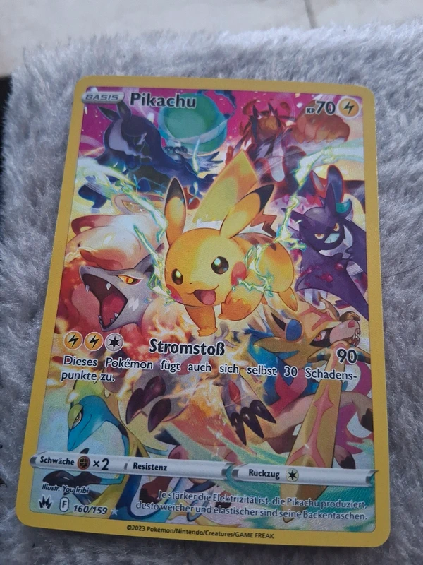 Pikachu 160/159 zénith suprême