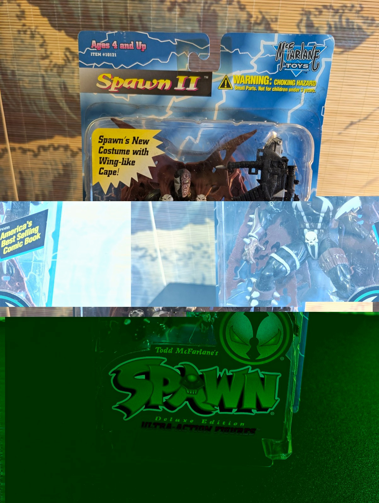 McFarlane 1995 Spawn Series 3 Spawn II Deluxe Ultra Action Figure Vintage NIP
