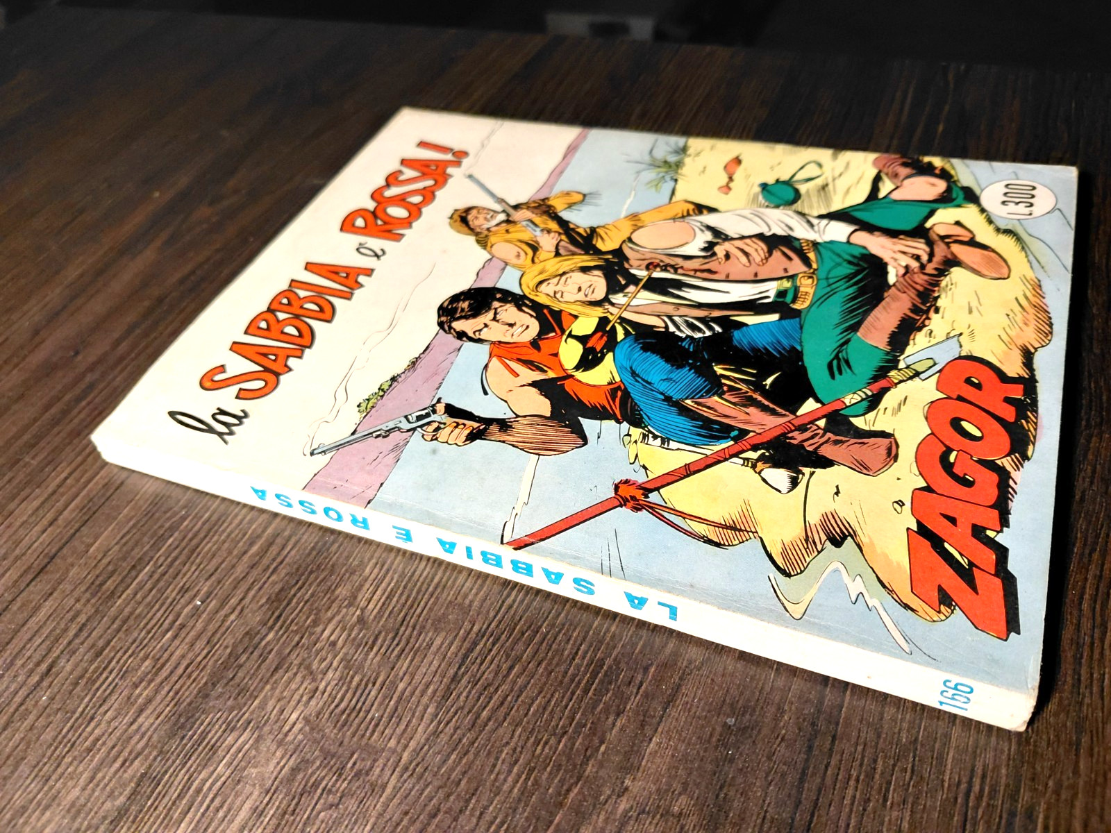 Zagor Zenith 166 La sabbia e' rossa ; in ottime condizioni
