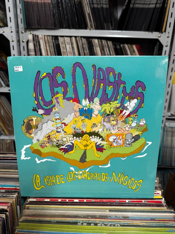 Los Nastys - La Isla De Los Cuadrados Magicos LP 2014