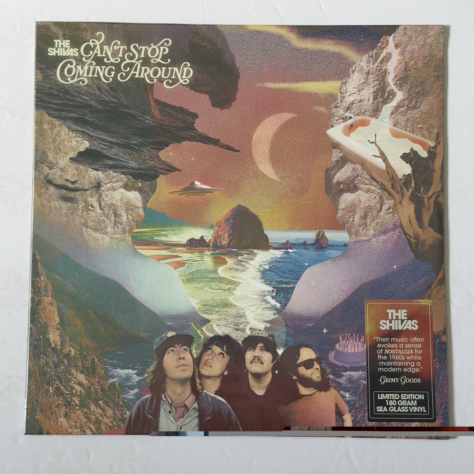 The Shivas~Can’t Stop Coming Around~180 Gram Sea Glass Vinyl~Indie~SEALED / NEW