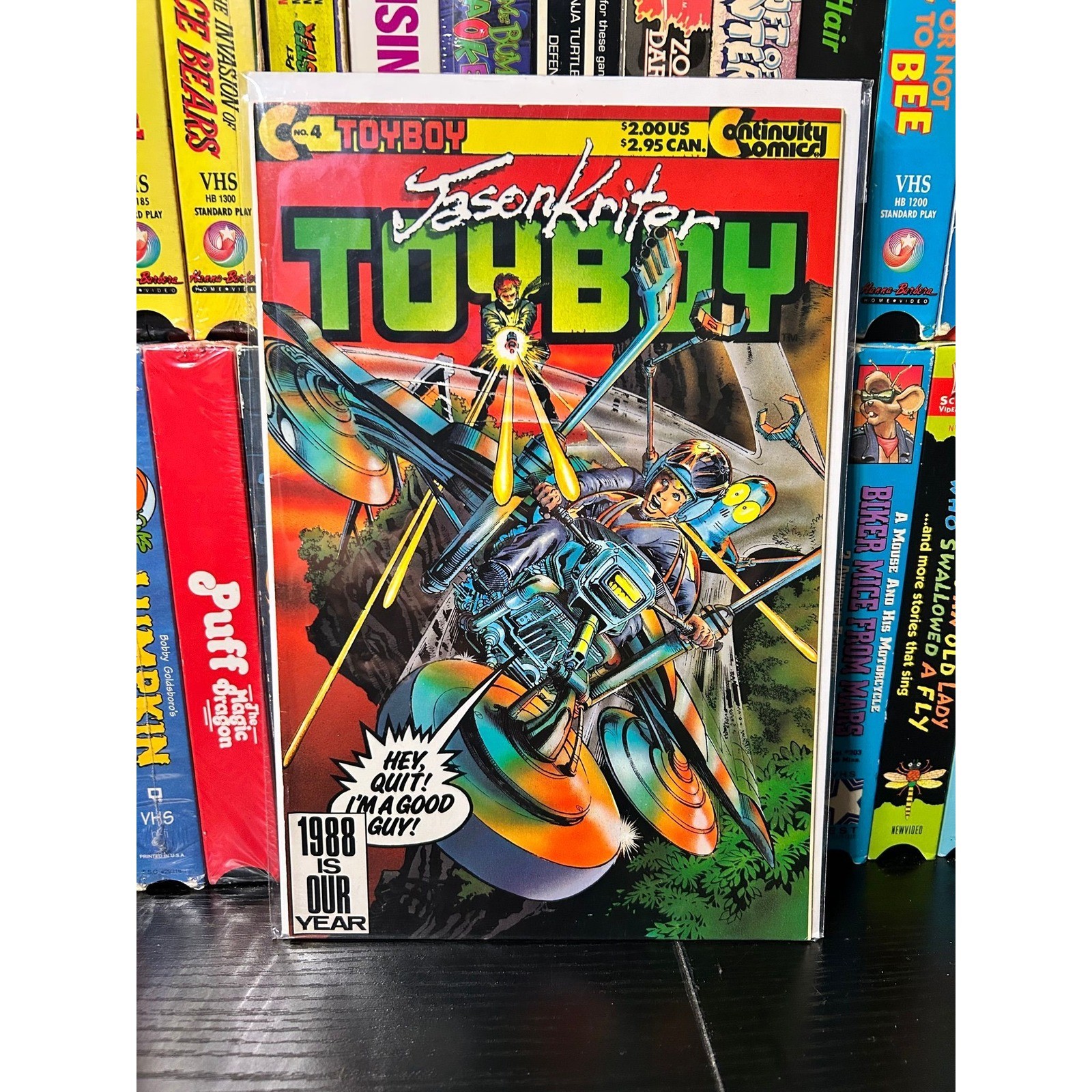 TOYBOY fumetto JASON KRITER 1986 #4