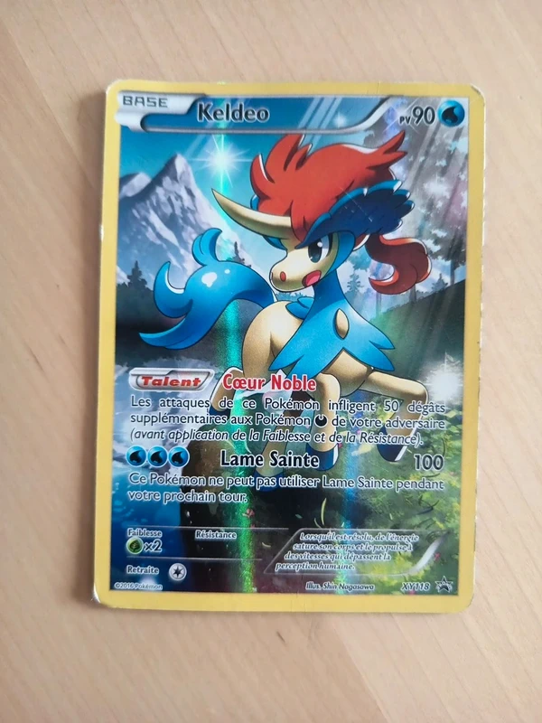 Carte Pokémon Keldeo XY118 – 90 PV – Promo 2016