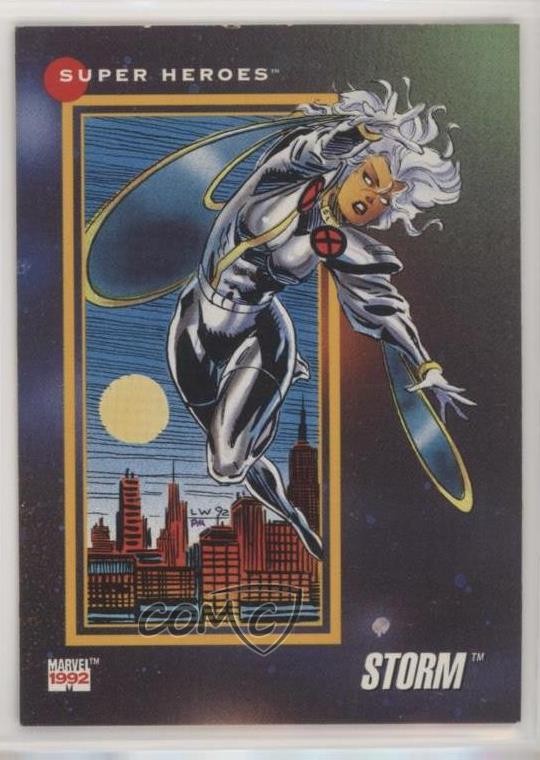 1992 Impel Marvel Universe Serie III Super Heroes Storm #30 0nl0