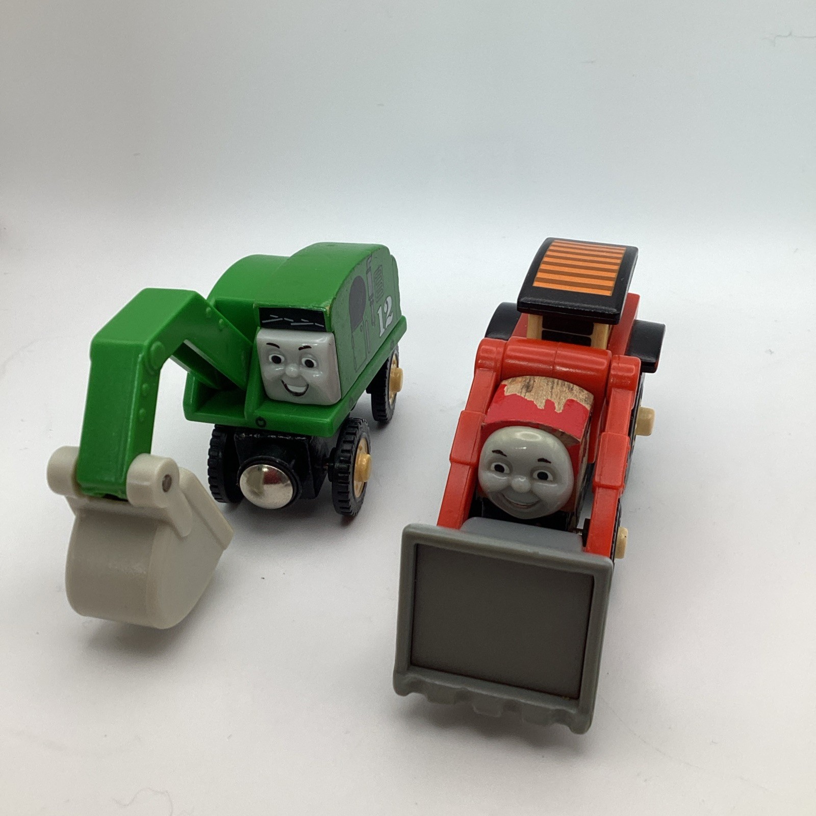 Thomas & Friends Wooden Railway Train Engine Jack & Alfie Lot