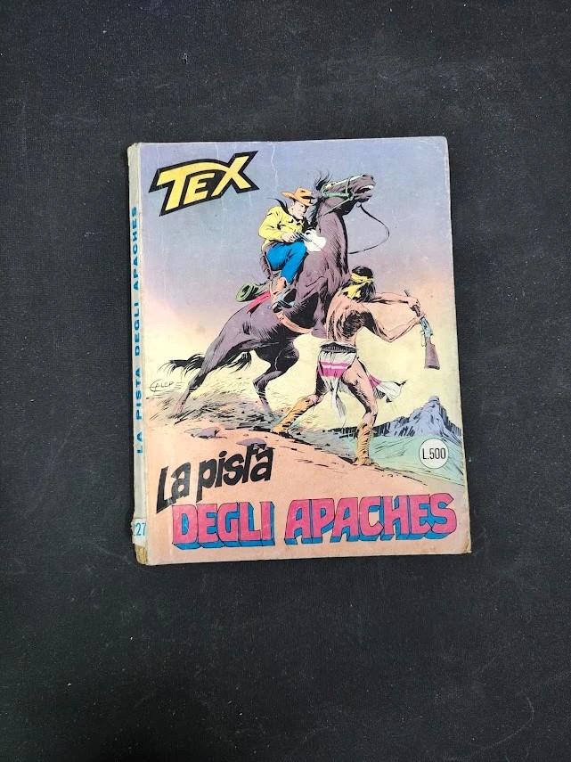 Fumetto Tex N. 127 La Pista Degli Apaches Bonelli Vintage Collezione