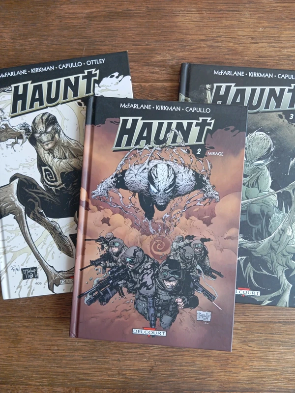 Lot Haunt - 1,2,3 McFarlane, Kirkman, Capullo