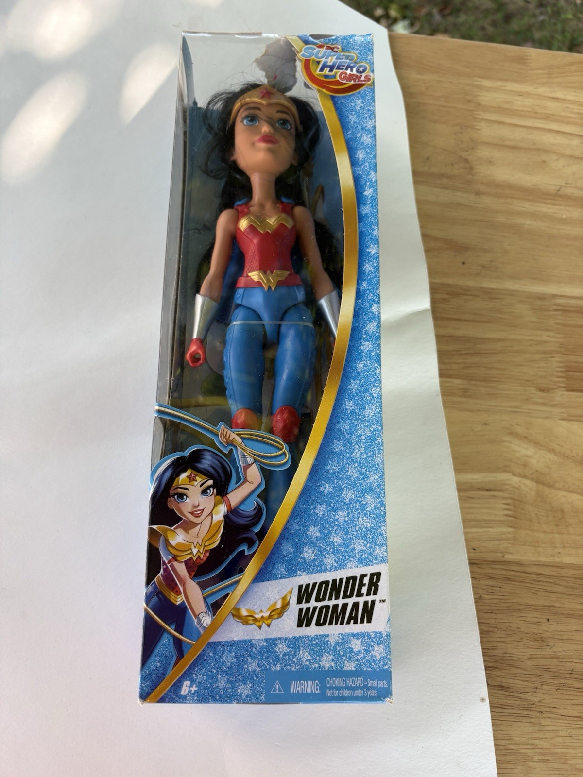 DC Super Hero Girls Wonder Woman Doll in Box – Damaged Packaging