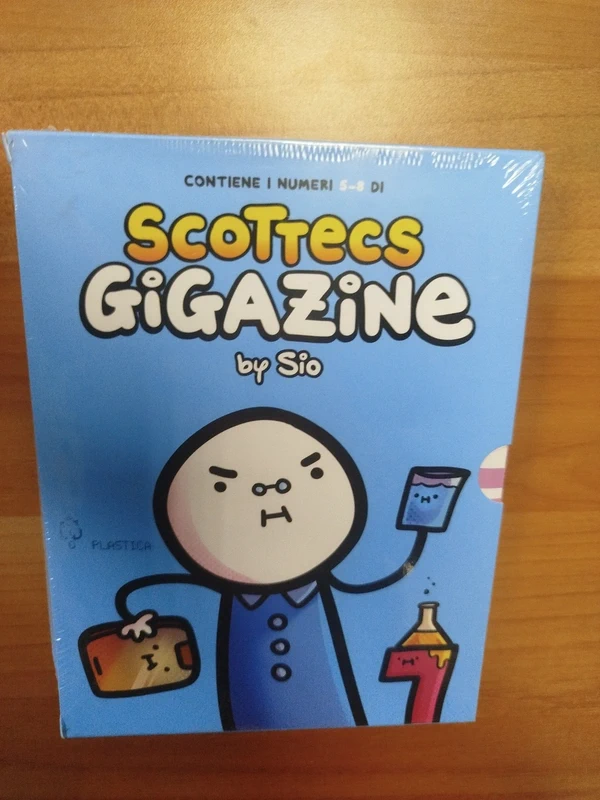 Scottecs Gigazine Cofanetto 2: Vol. 5-8 di Sio (Autore)