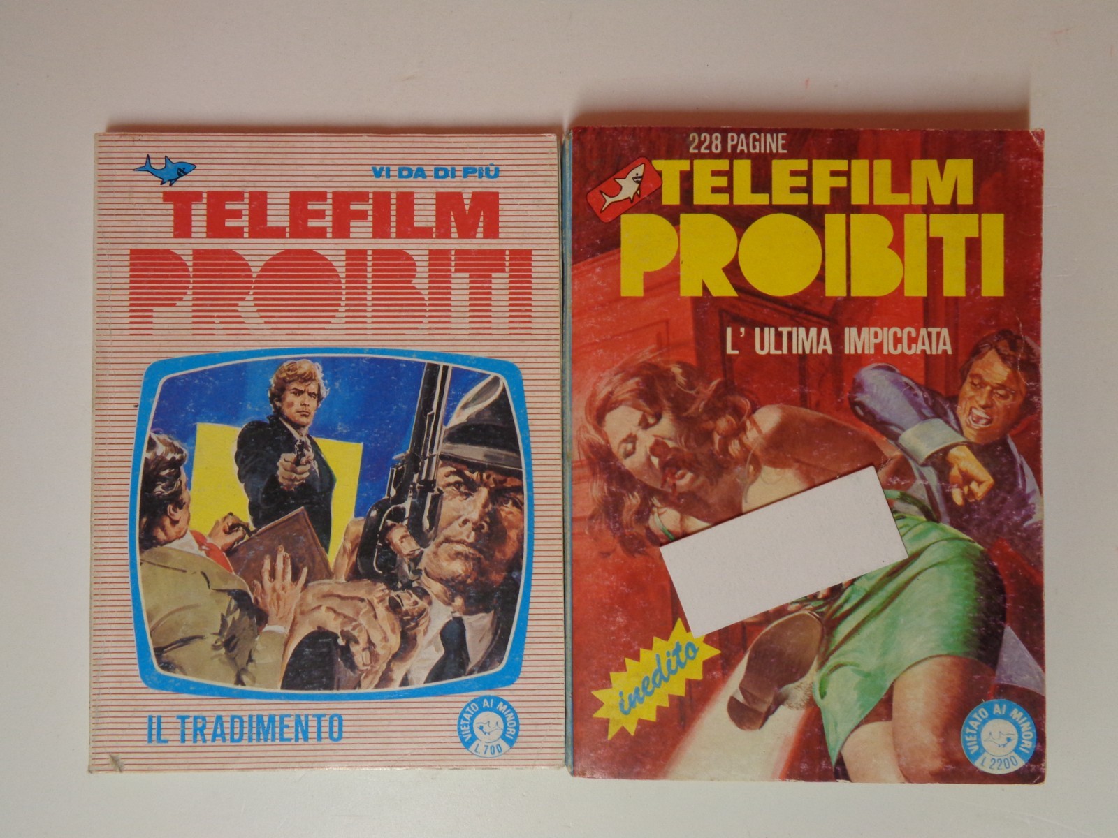 TELEFILM PROIBITI 1/23 + SUPPL. COMPLETA EDIFUMETTO PIU' CHE OTTIME CONDIZIONI