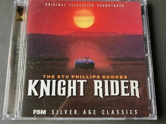 KNIGHT RIDER STU PHILLIPS ORIGINAL TELEVISION SOUNDTRACK FSM SILVER AGE CLASSIC