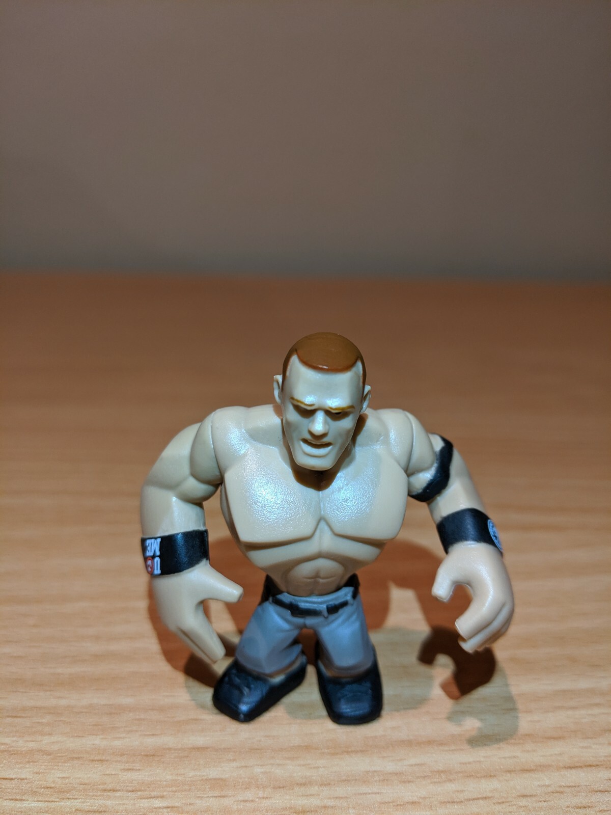 Braccialetti neri WWF/WWE John Cena Rumblers figura wrestling, spedizione combinata
