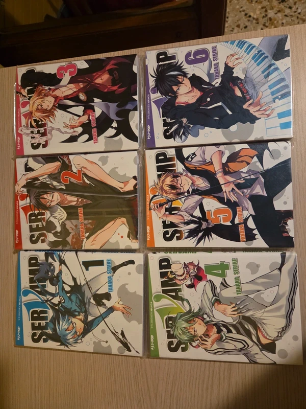 Manga Servamp N°1 al 6