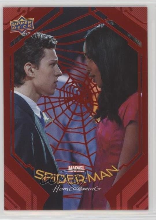 2017 Marvel Spider-Man Homecoming Red Foil / 199 Liz Allan Peter Parker #74 0o04