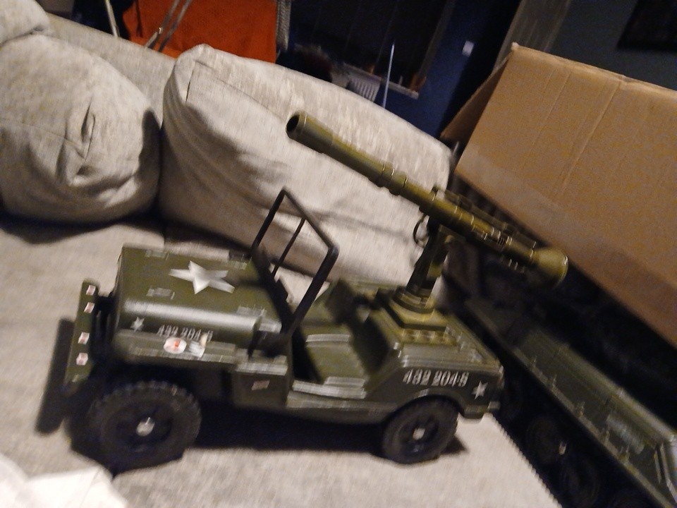 Action Man Transport Commando Cherilea Jeep & Bazooka Vintage • Anni 70 • Palitoy