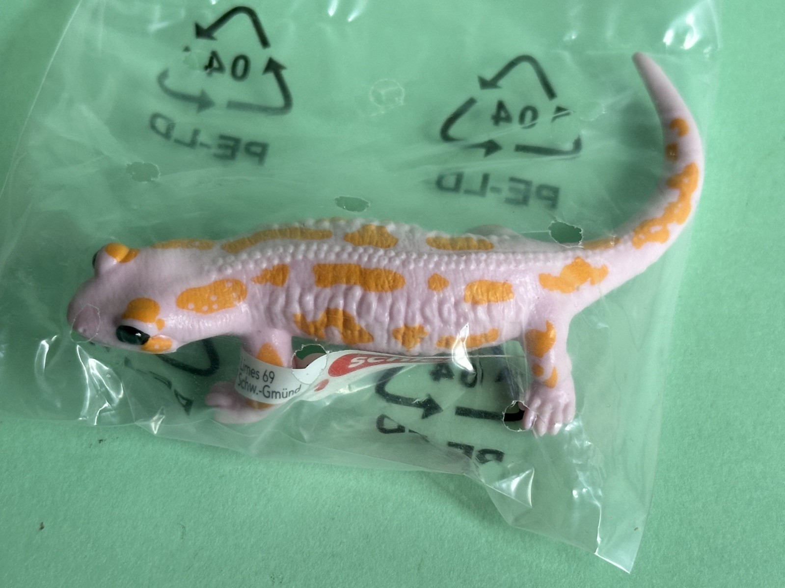 Schleich 17120 Salamandra di Fuoco Rosa - Esclusiva Edeka - Nuova con etichetta