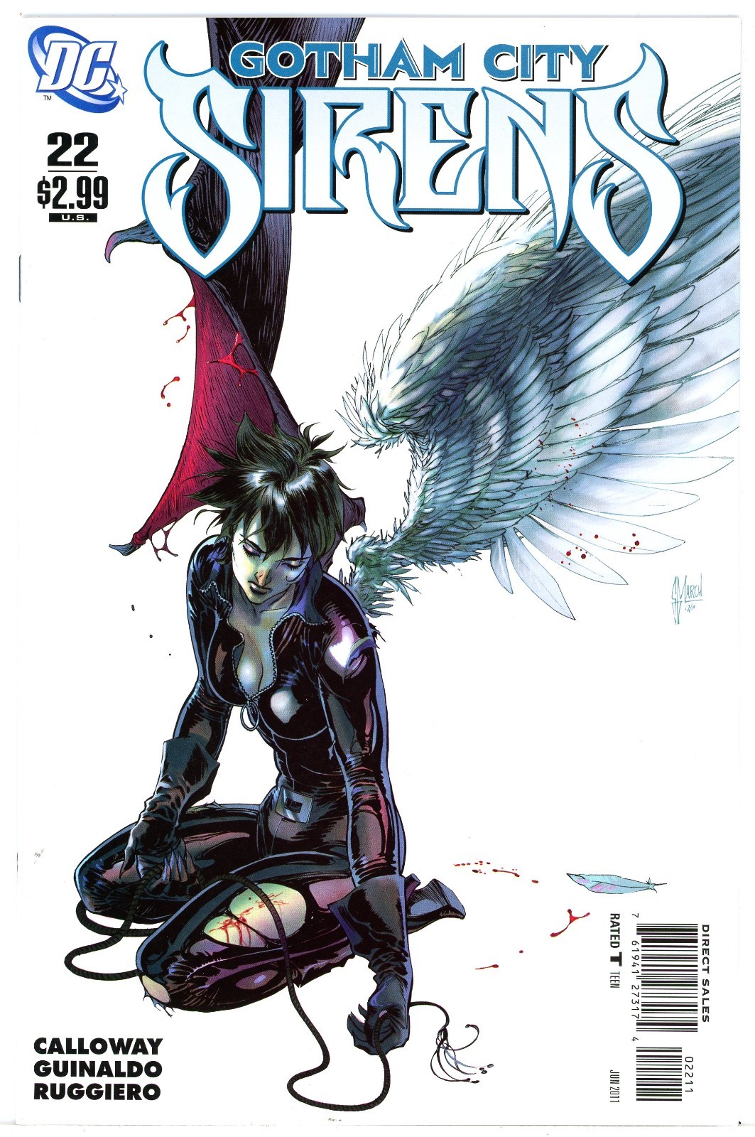 Gotham City Sirens #22 DC 2011 VF/NM Giudizio sul crossover di Gotham
