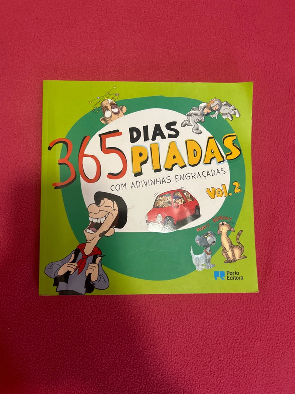 Livro: 365 piadas com adivinhas engraçadas vol.2