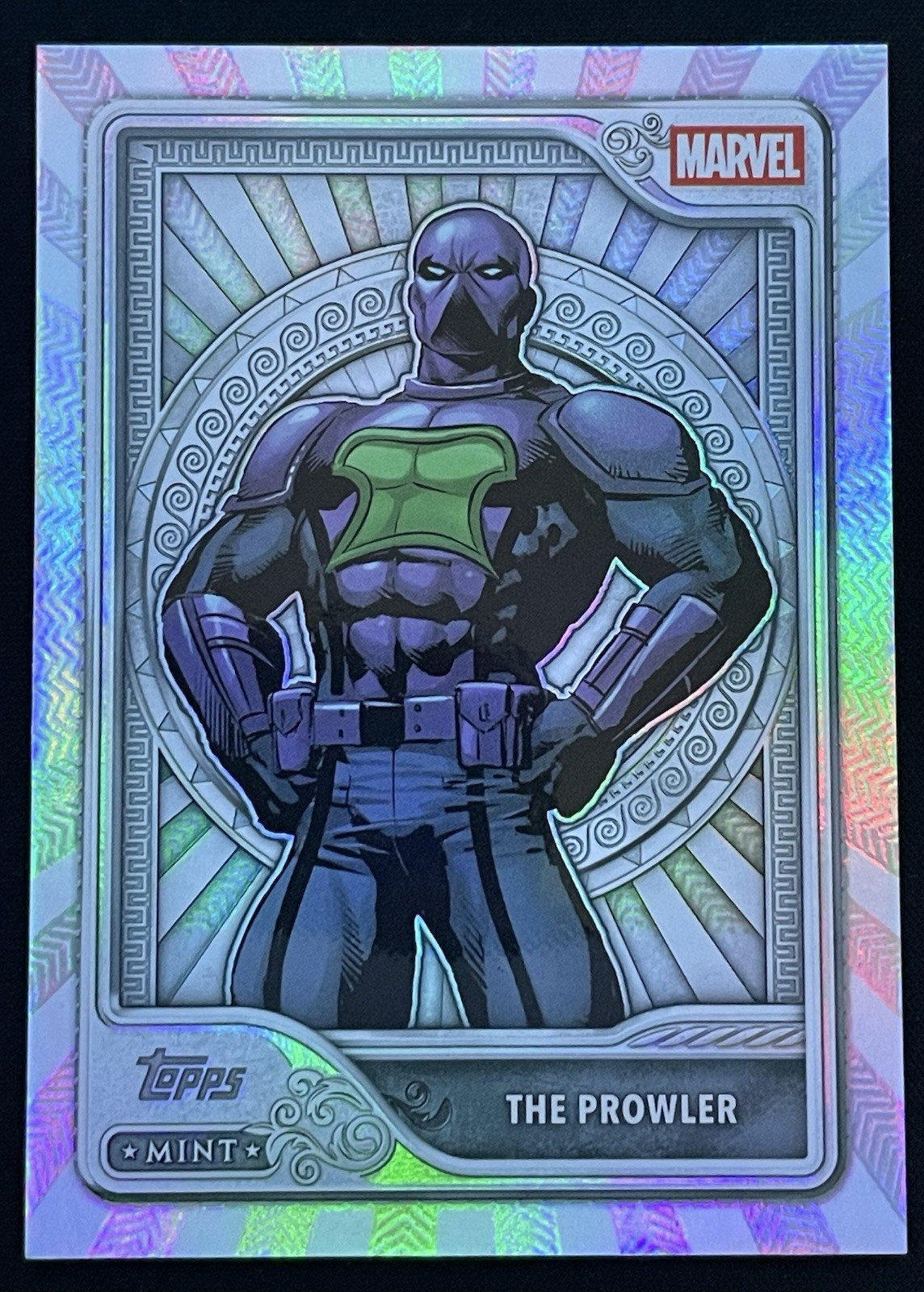 2026 Topps Mint Marvel The Prowler #55 Silver Card Base
