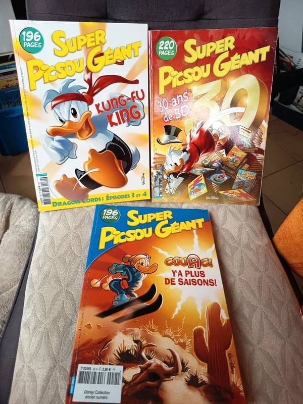 Lot 3 Super Picsou Géant 139-140-142 pour 6€