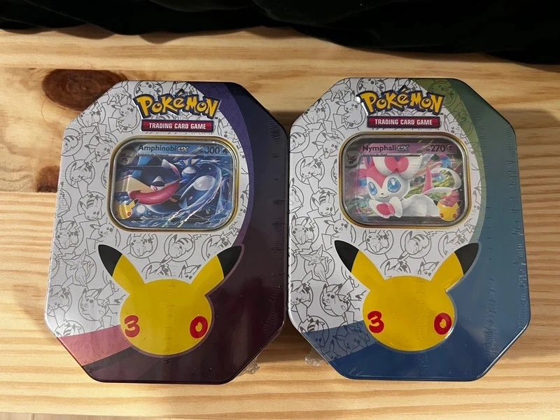 Lot de 2 pokebox 30ans