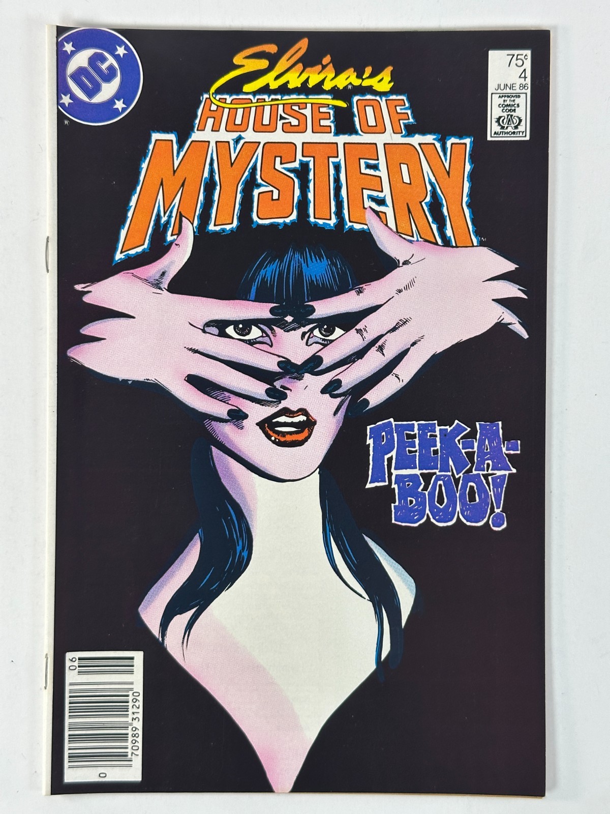 Elvira's House of Mystery #4 DC Comics 1986 fumetto horror