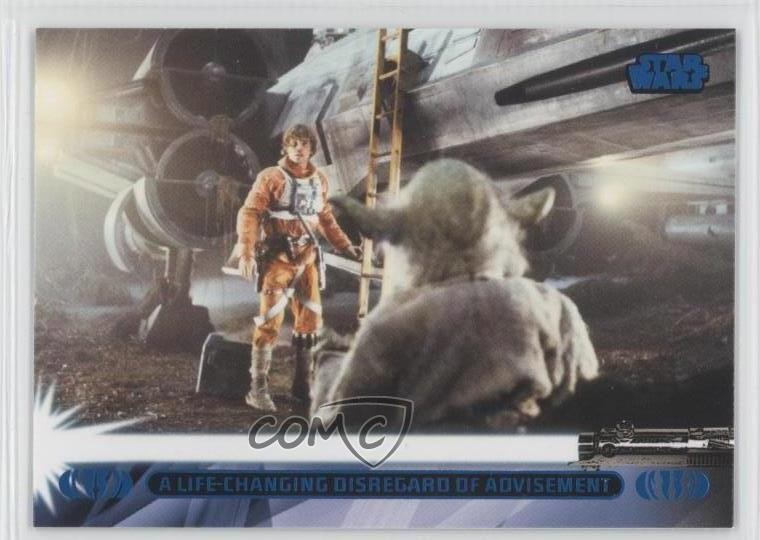 2013 Topps Star Wars Jedi Legacy Blue Luke Skywalker #23L h3a