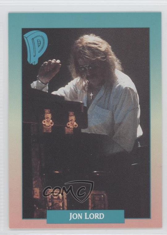 1991 Brockum RockCards Jon Lord #147 1b8