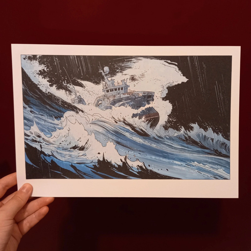 Ex-libris de la BD "Islander"