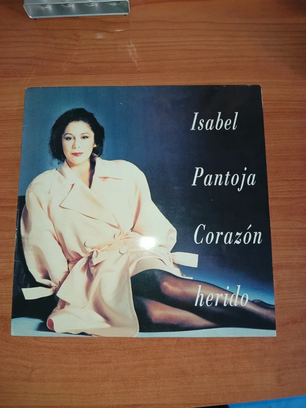 Disco Isabel Pantoja Vinilo " Corazón Herido"