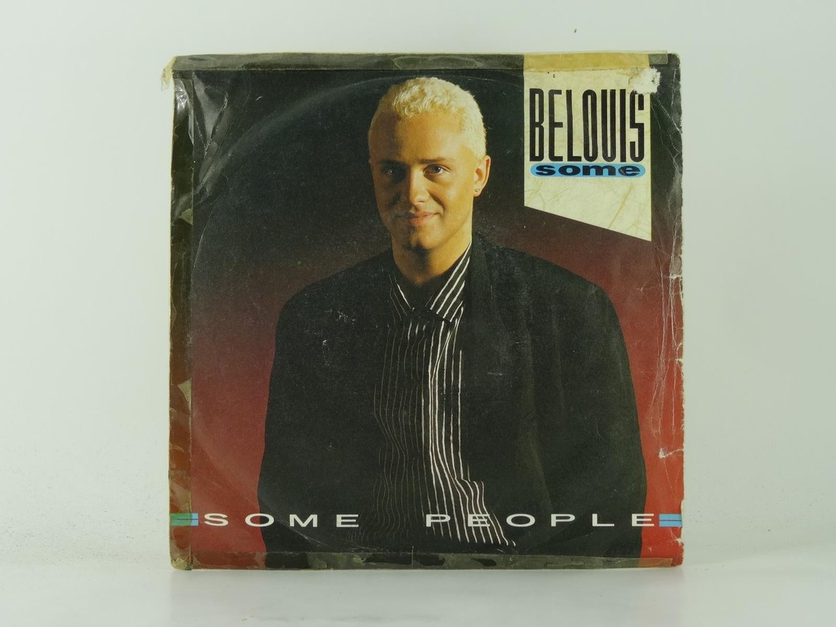 BELOUIS SOME SOME PEOPLE (40) 2 Track 7" Single plus Picture Sleeve PARLOPHONE