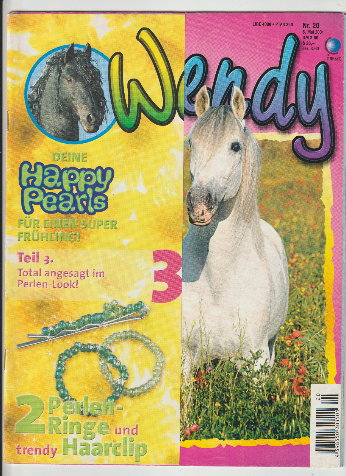 ✪ Wendy n.20/2001 senza allegati, Egmont Ehapa 2001 | CAVALLI | RAGAZZE | EQUITAZIONE