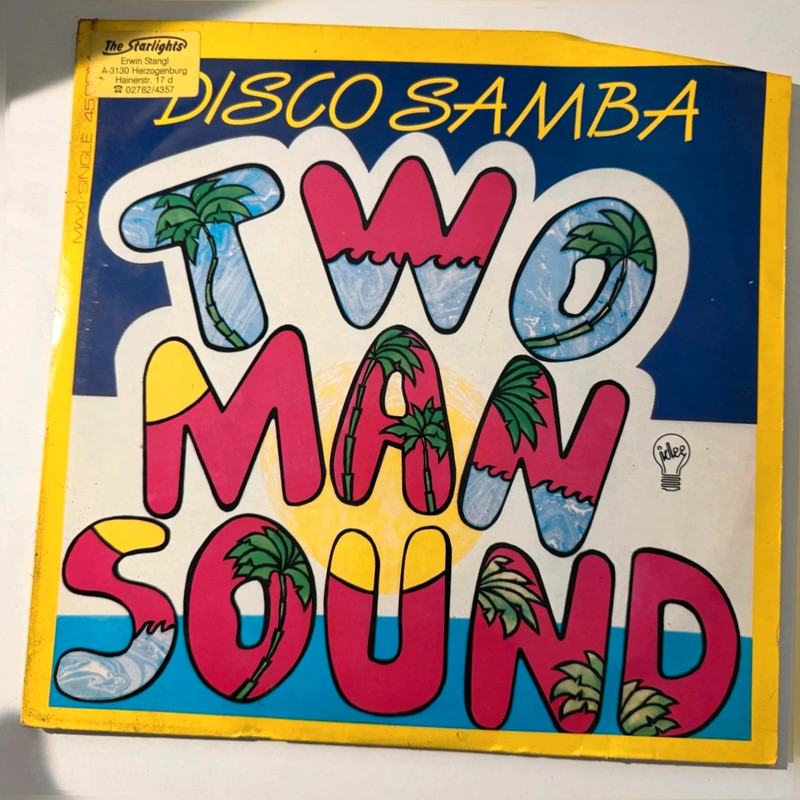 Two Man sound disco samba Maxi Single 12 Inch