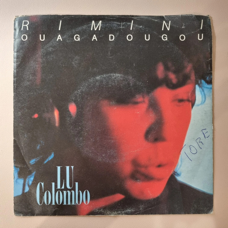 45 giri Lu Colombo - Rimini vinile