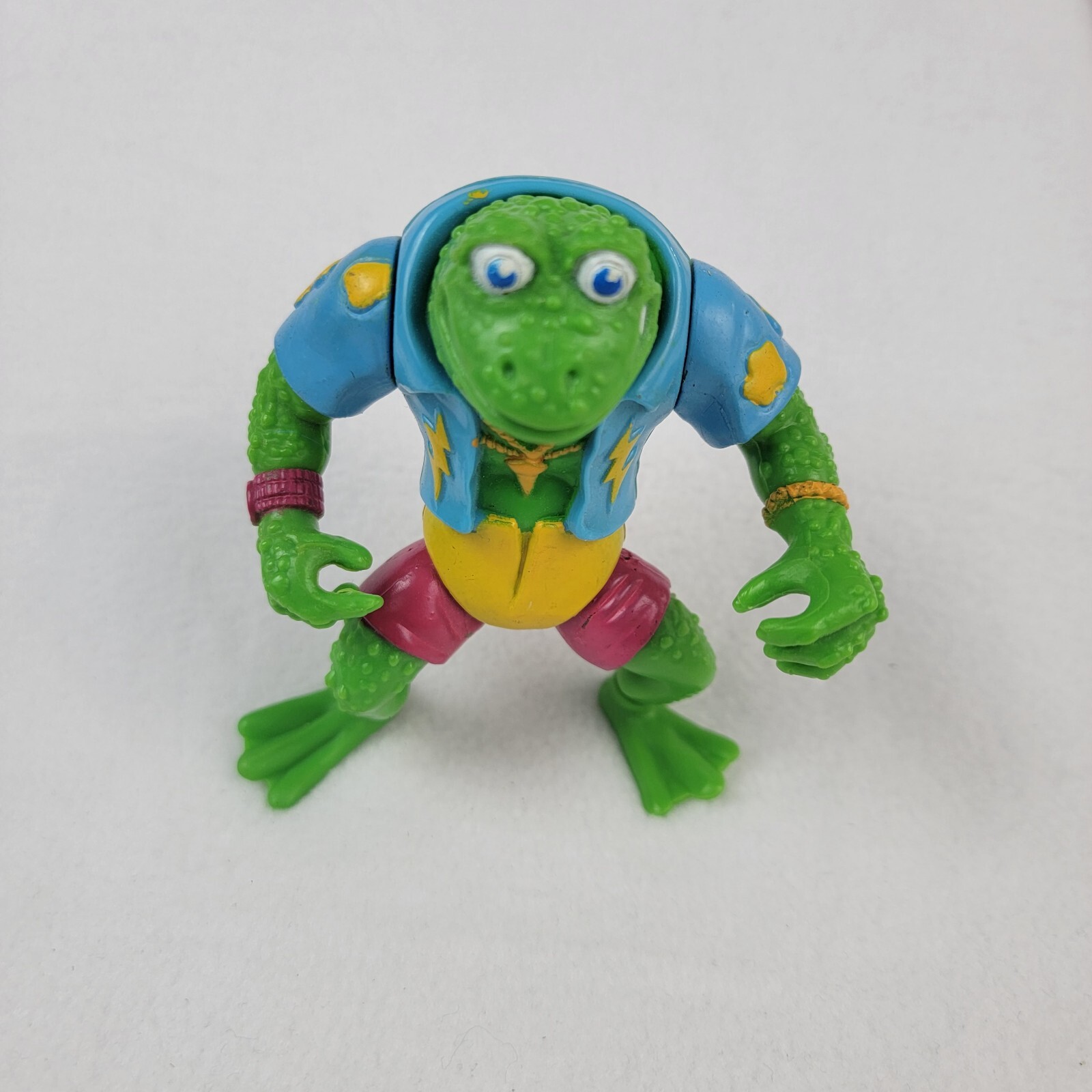 TMNT Genghis Frog Action Figure 1989 Teenage Mutant Ninja Turtles
