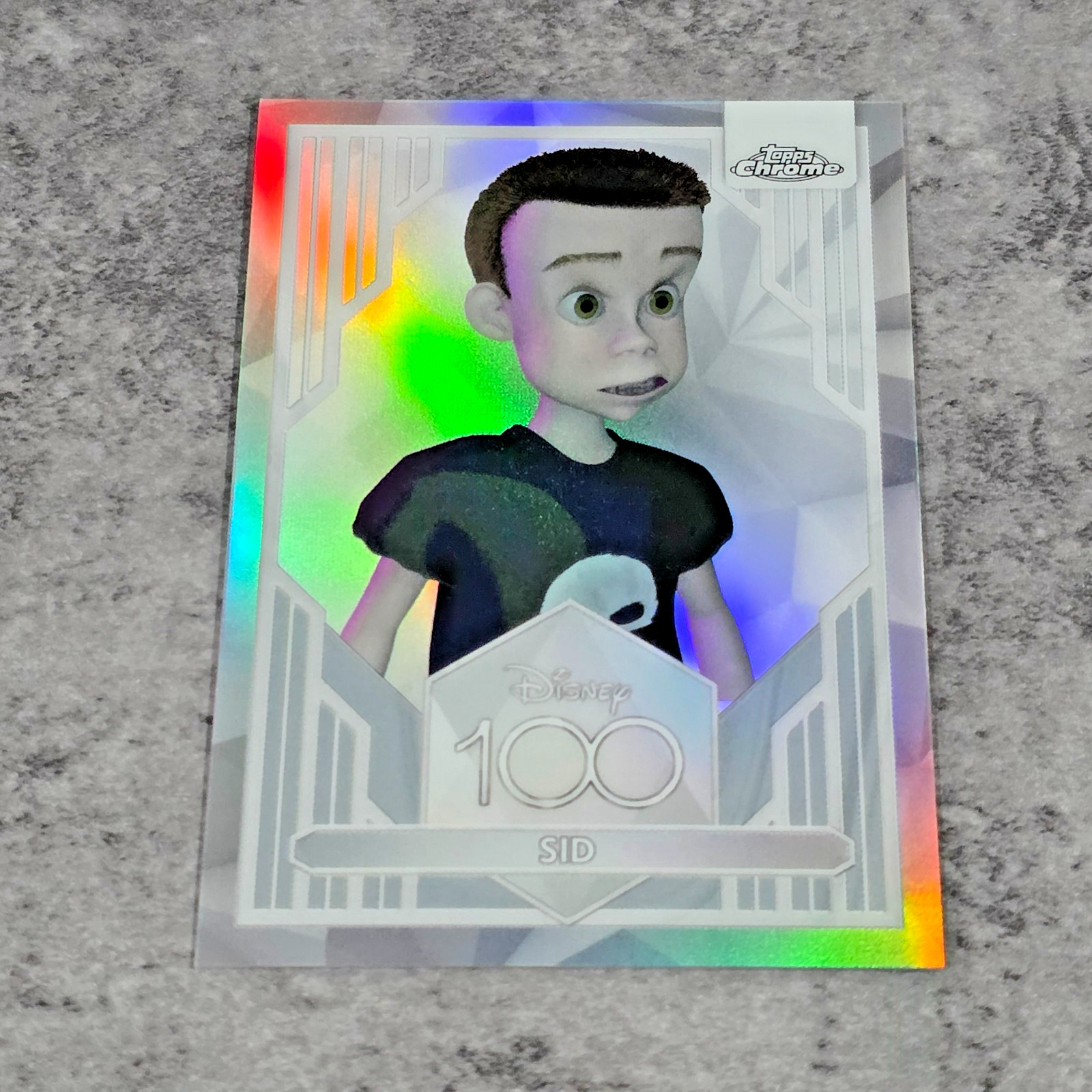 2023 Topps Chrome Disney 100 Sid Refractor #16