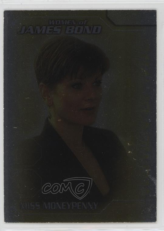 2003 James Bond: Women of in Motion MI6 Foil Samantha Bond Miss Moneypenny 8d4