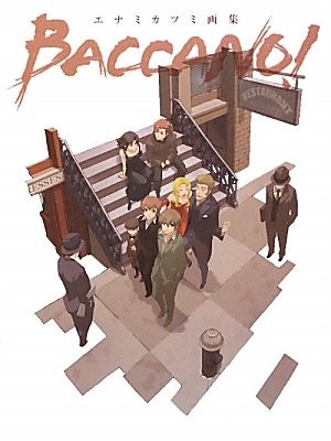 (Usato) Baccano! Enamikatsumi Illustrazione d'arte Fan Art Book Forma di libro giapponese JP